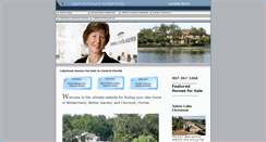 Desktop Screenshot of lakefronthomes-centralfl.com